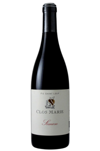 AOC PIC SAINT LOUP-CLOS MARIE-SIMON-ROUGE-2019-75CL***